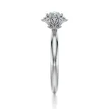 Pierścionek białe złoto z diamentami AJPZ_081